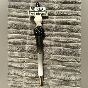 Beaded Pen with Inspirational Message